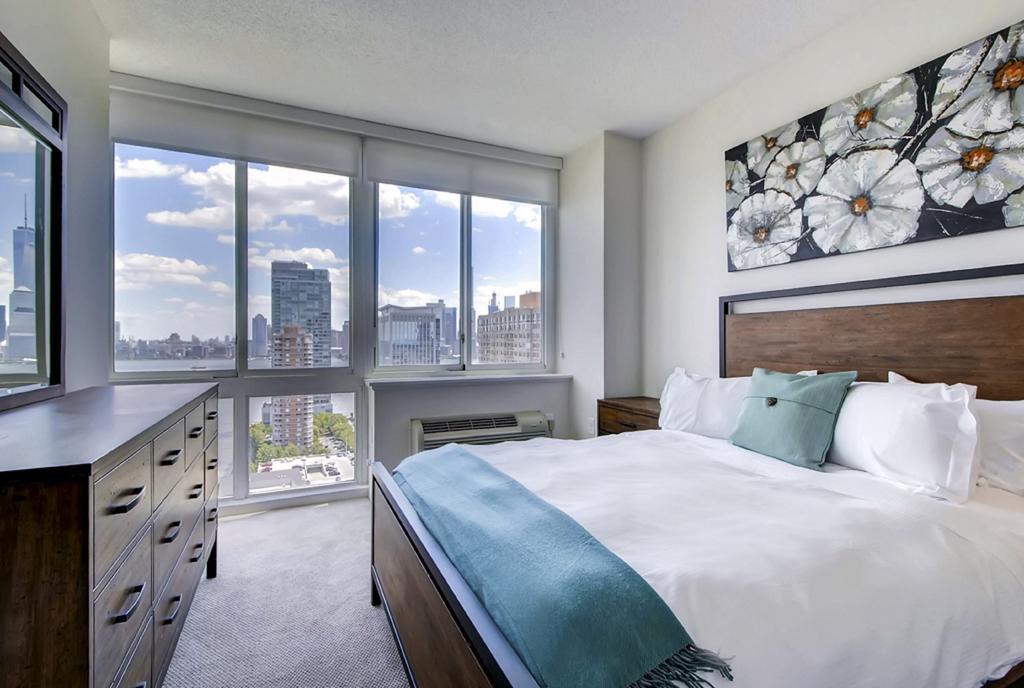 Global Luxury Suites At Newport Jersey City Kültér fotó